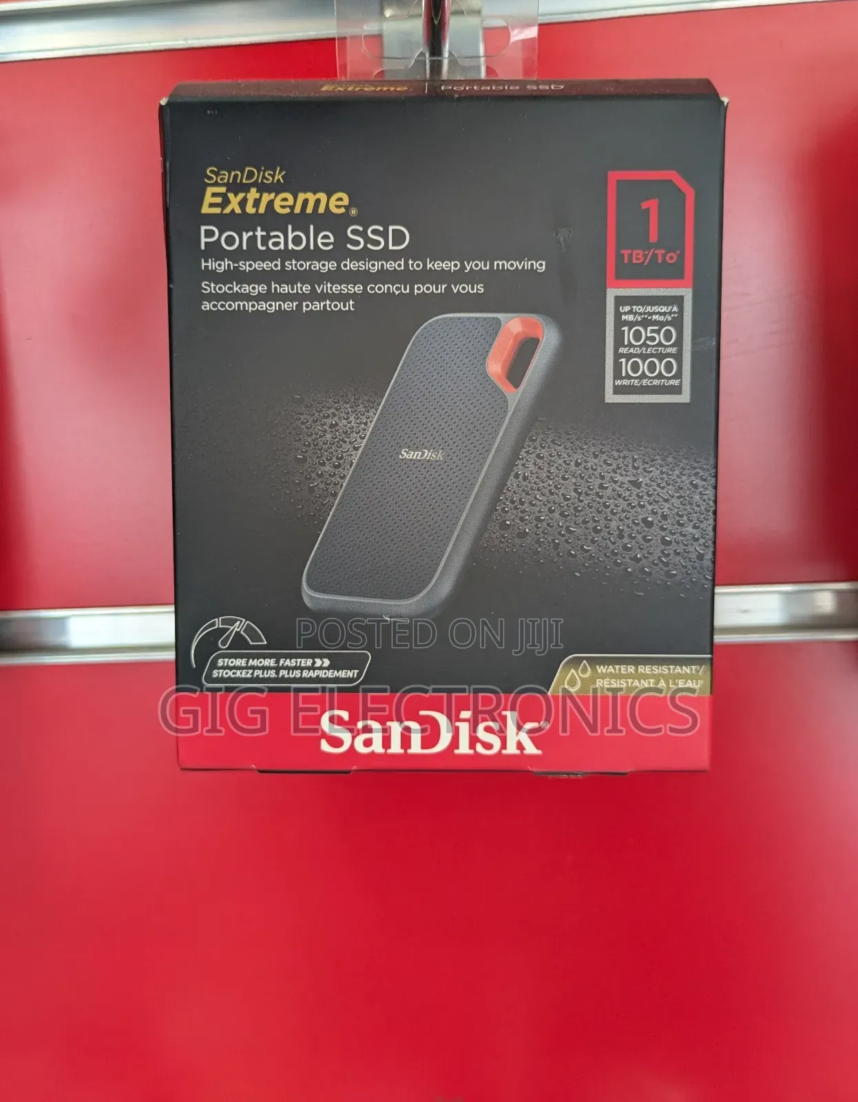 Sandisk 1tb Portable Ssd V2 - 1050 Mb/S - Usb 3.2 Gen 2 Type
