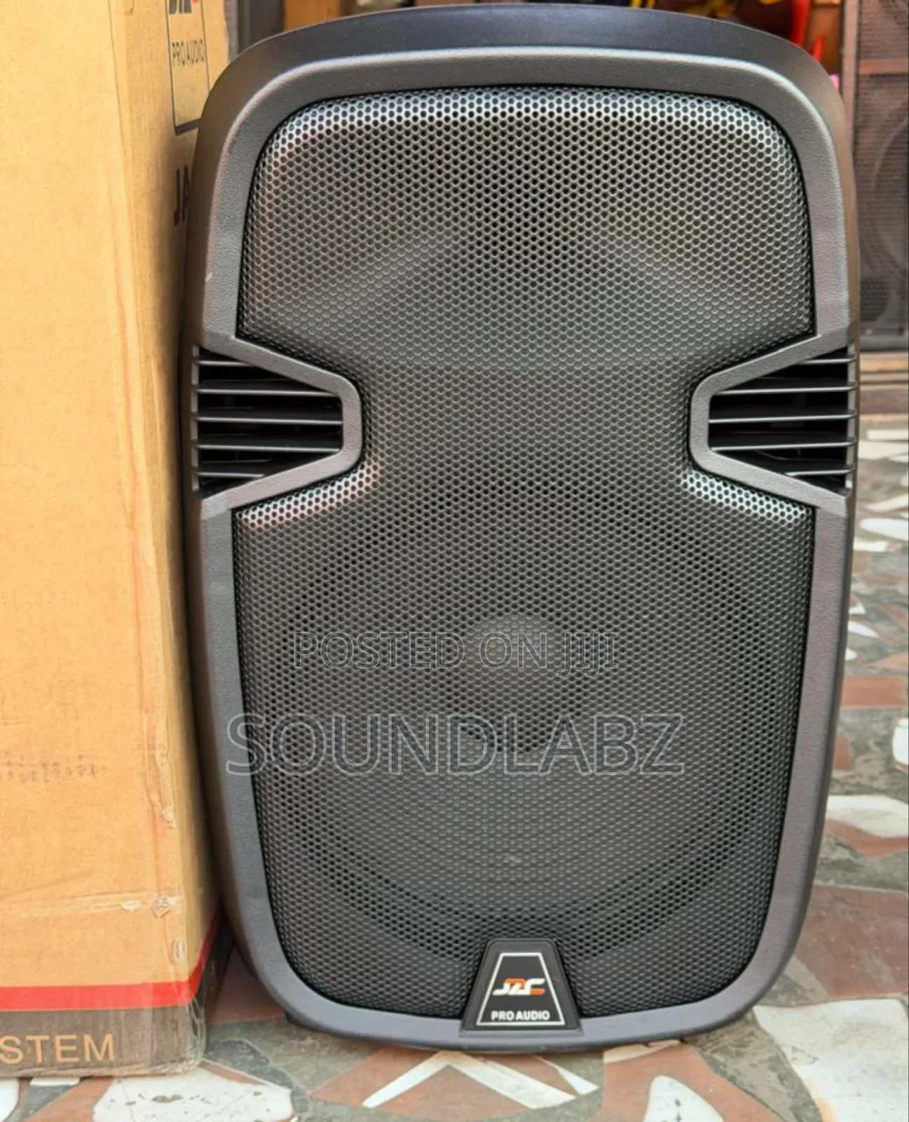 Jac 12inches Portable Bluetooth Speaker With Two Microphone And Stand