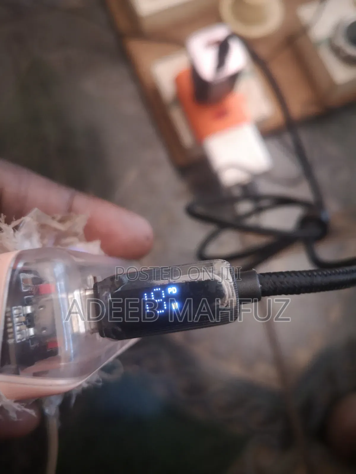 1m 100watt Essager C to C With Display