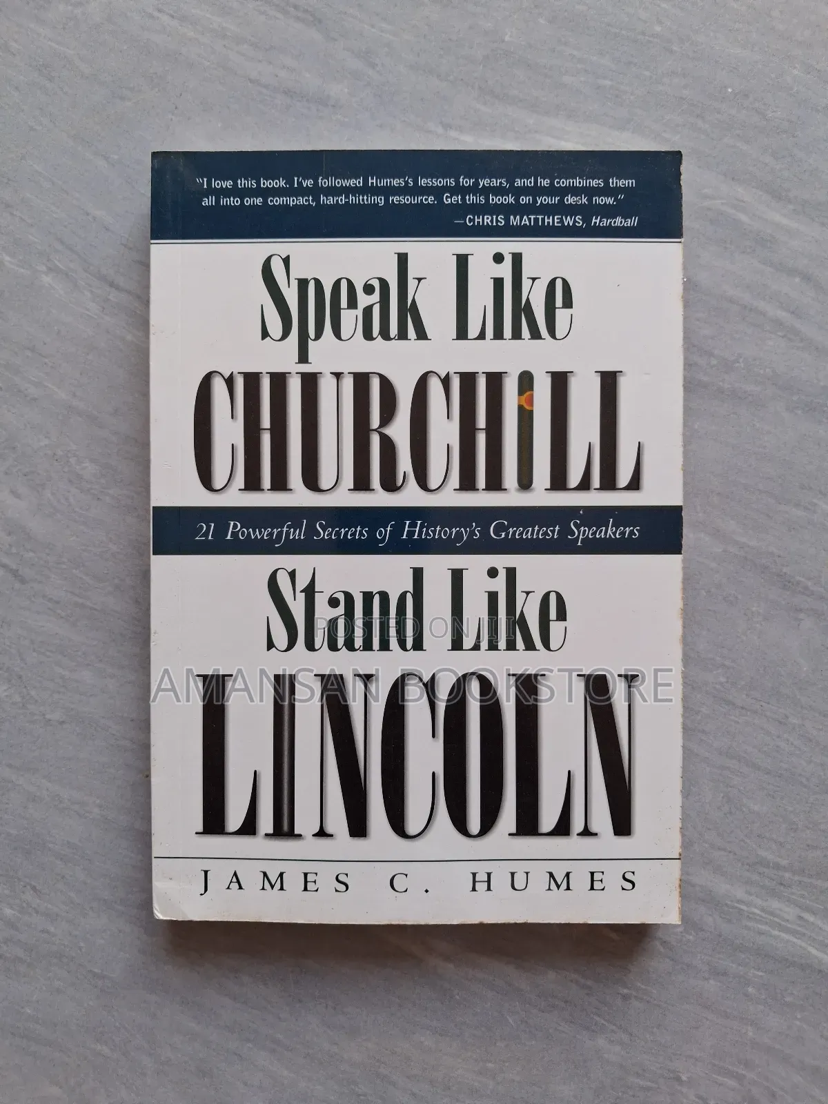 Speak Like Churchill Stand Like Lincoln