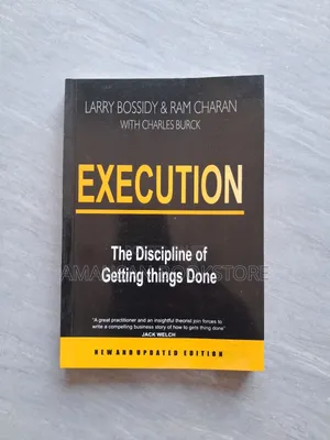 Execution: The Discipline of Getting Things Done (Black Cover)