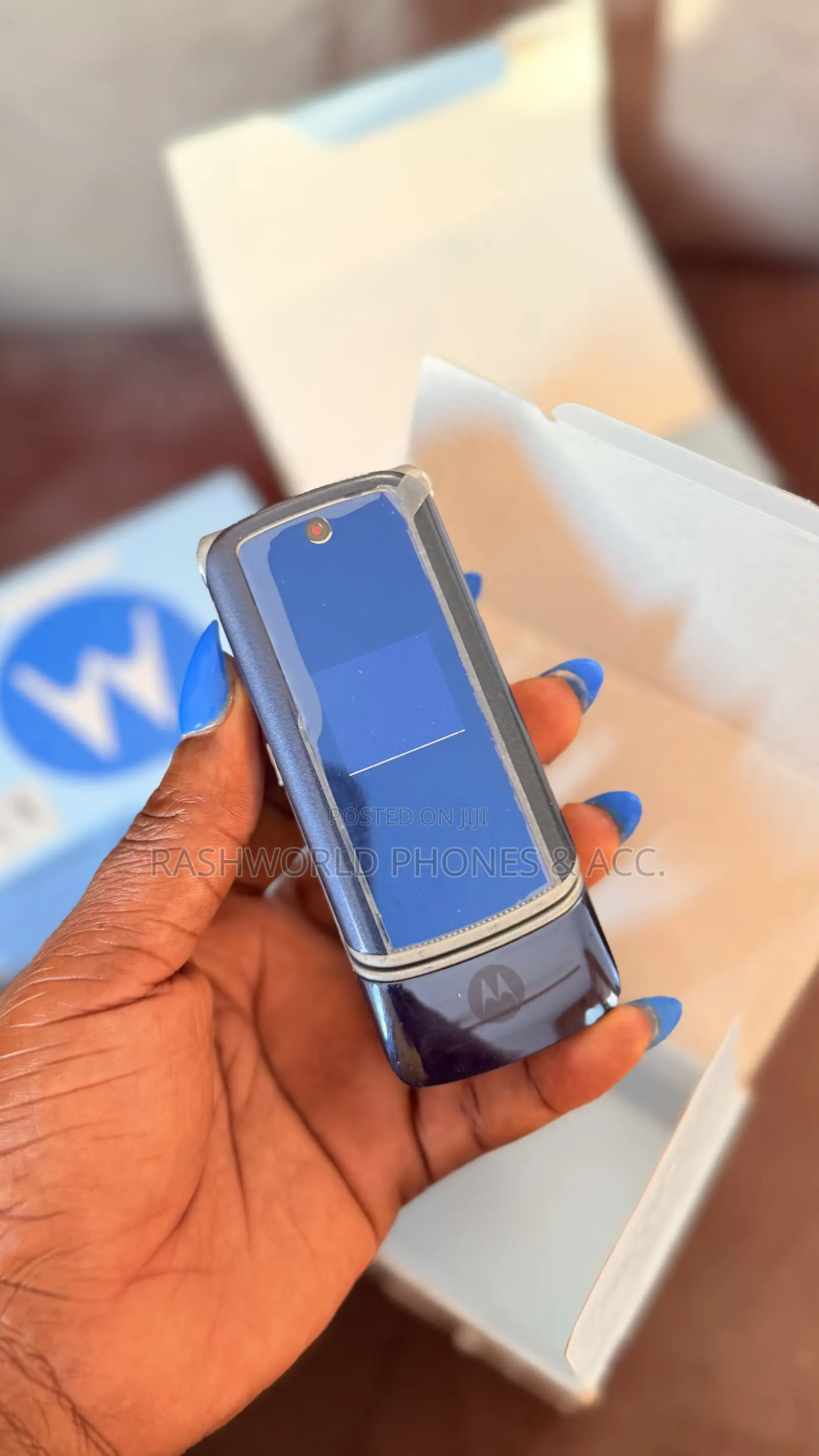 New Motorola KRZR K1 Blue