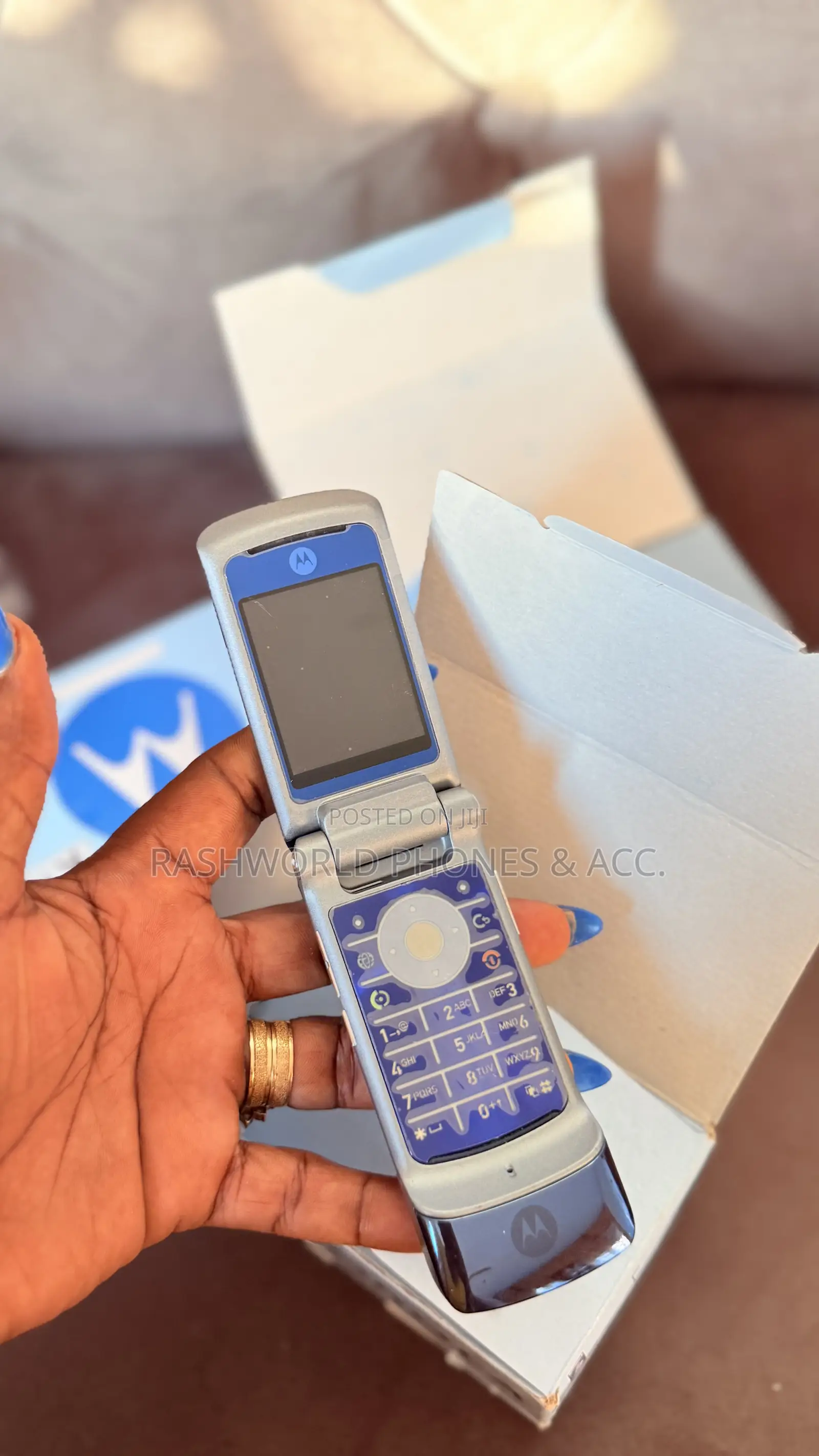 New Motorola KRZR K1 Blue