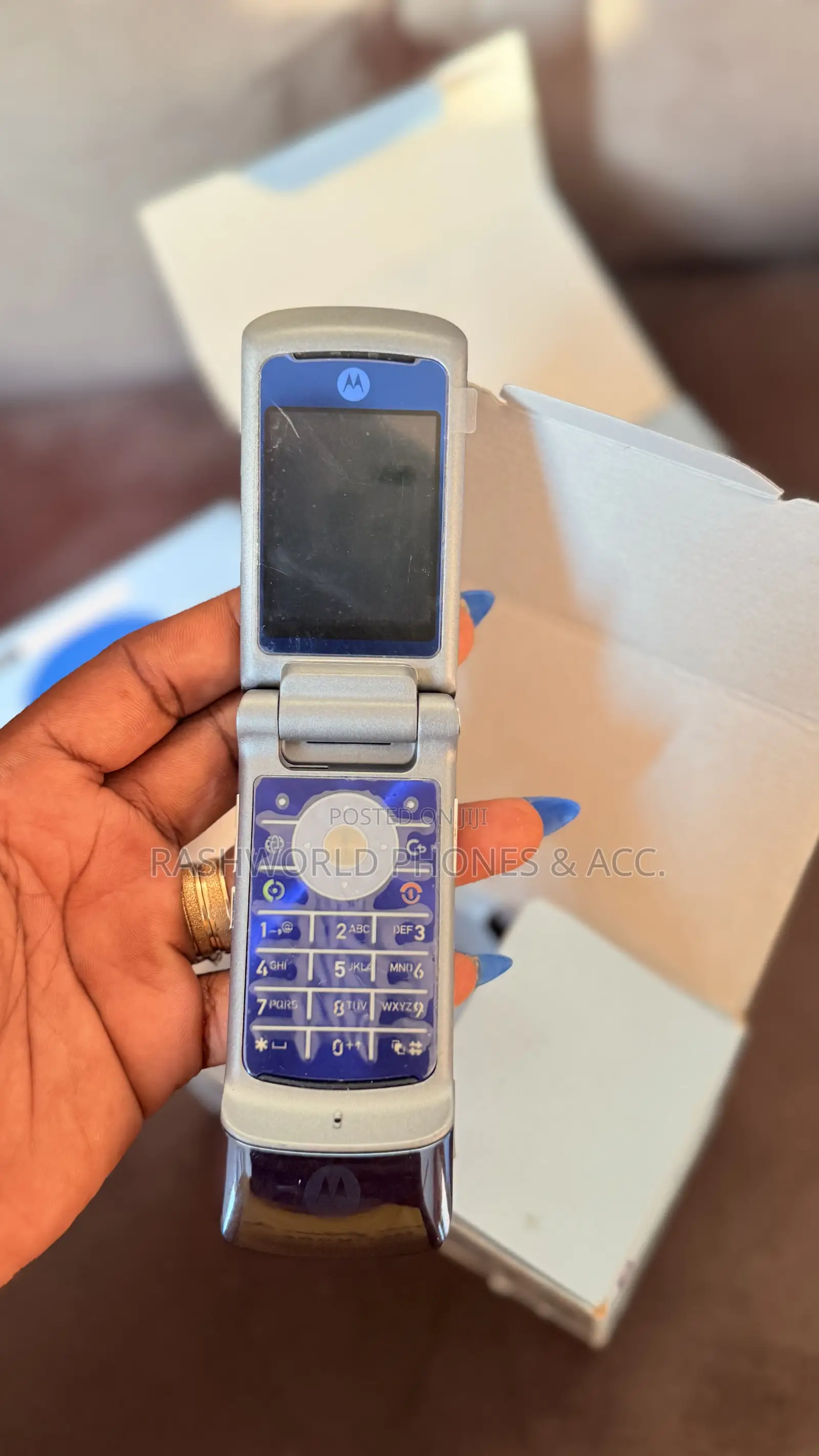 New Motorola KRZR K1 Blue