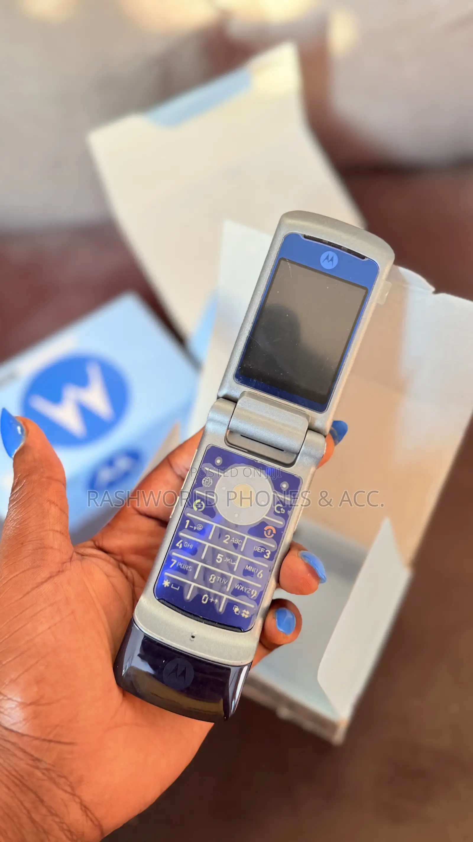 New Motorola KRZR K1 Blue