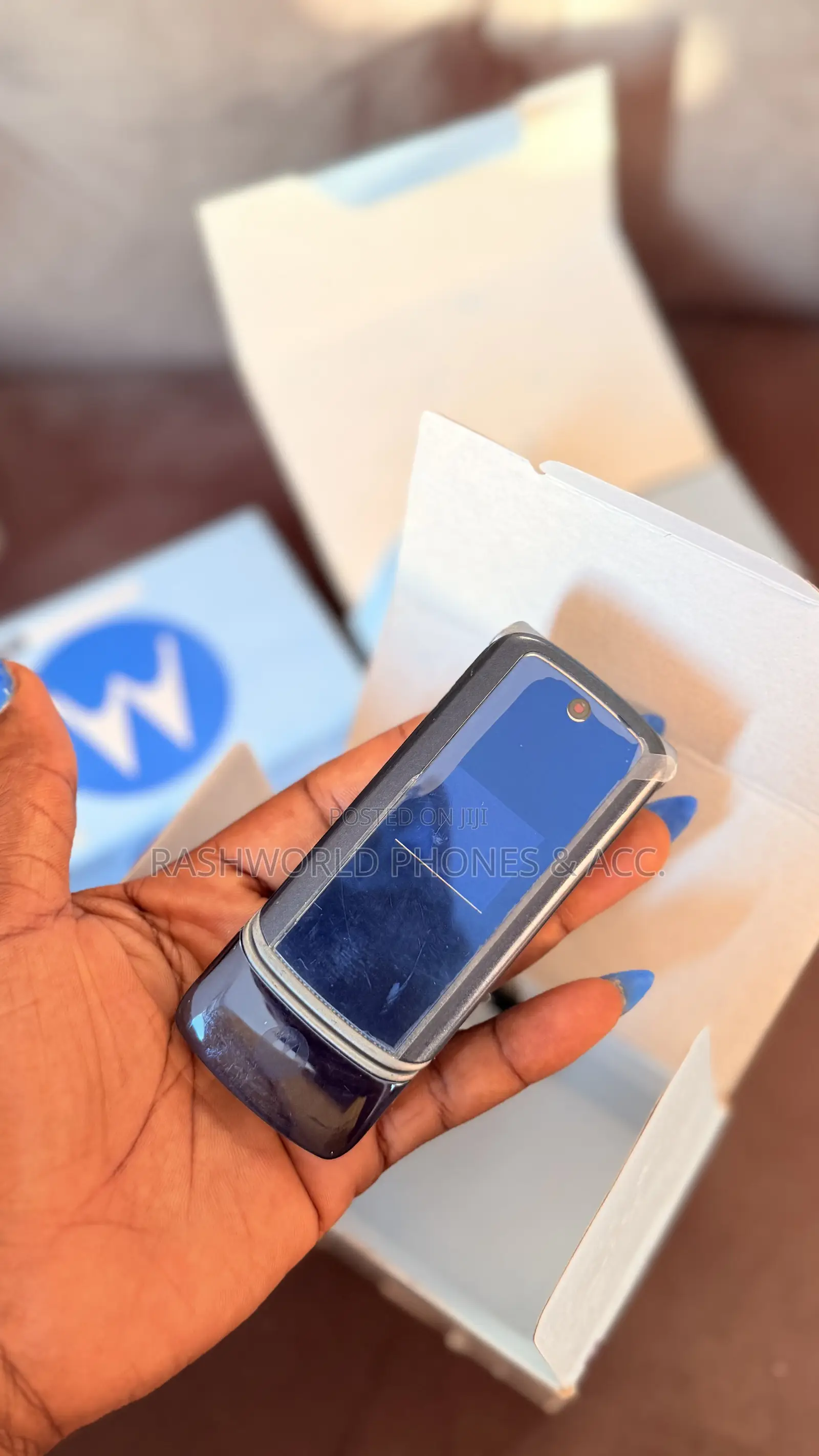 New Motorola KRZR K1 Blue