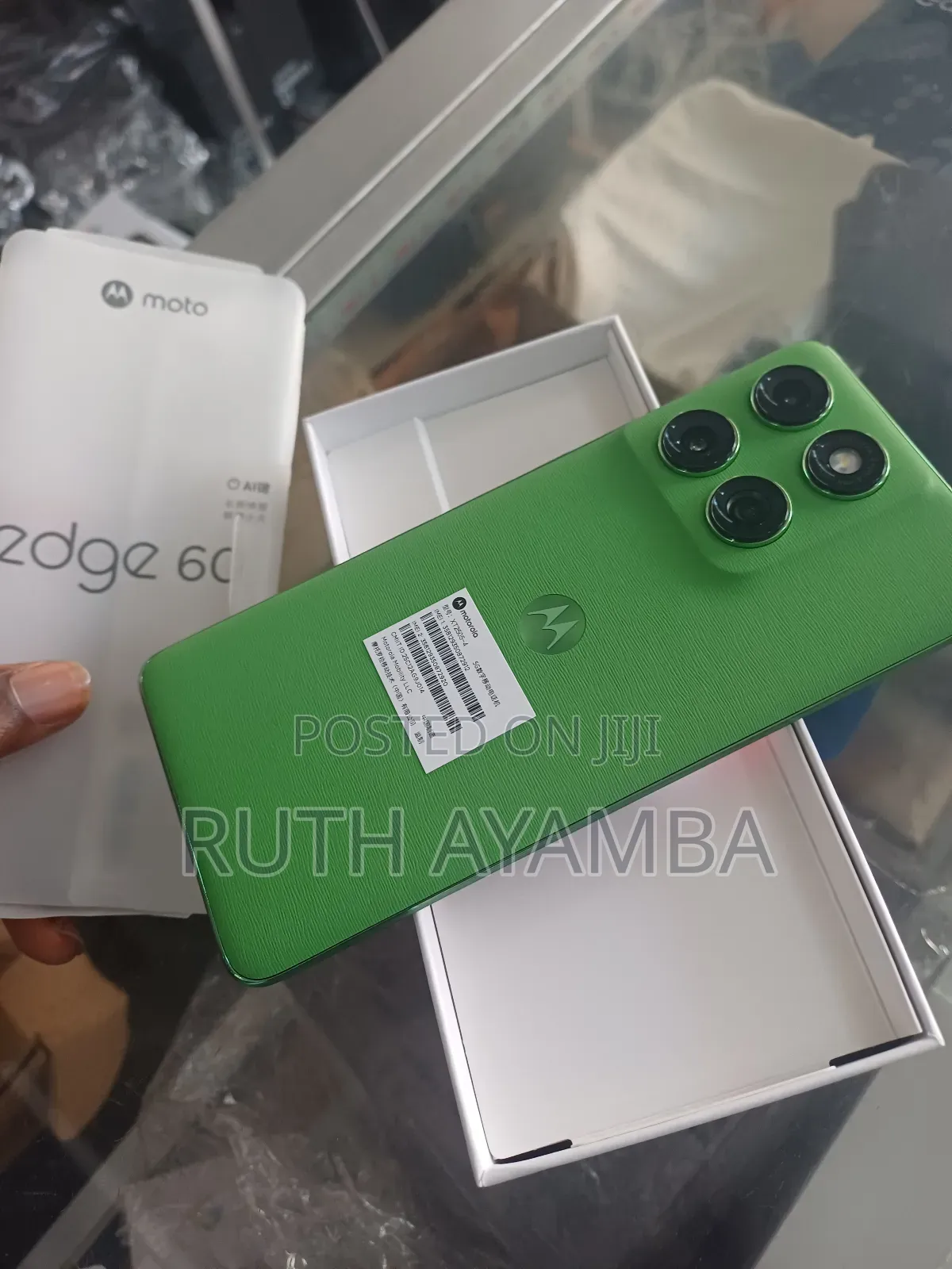 New Motorola Edge 60 Fusion 512 GB Green