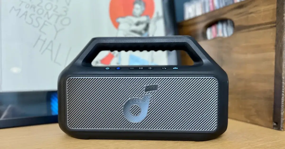 Soundcore Boom 2 by Anker, Indoor - Outdoor Speaker - Black