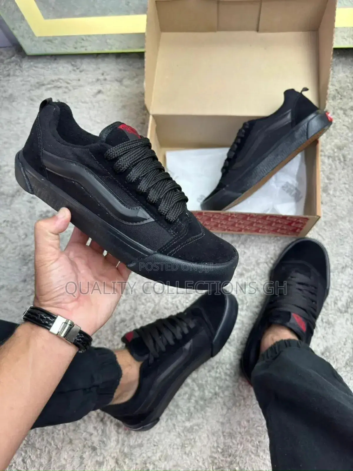 New Skull Vans Black