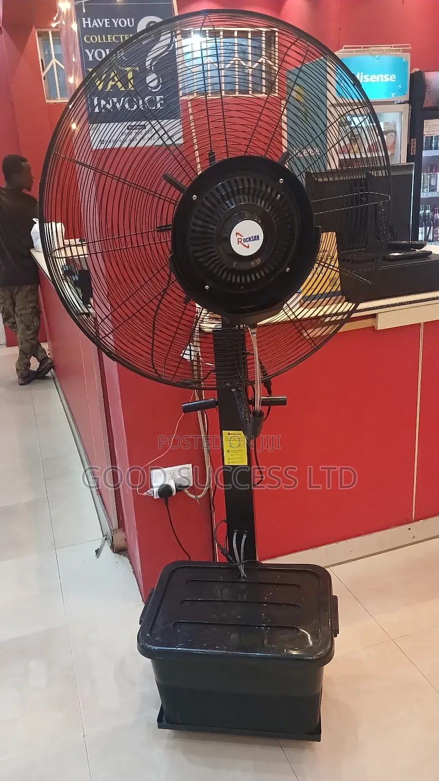 Water Mix Standing Fan