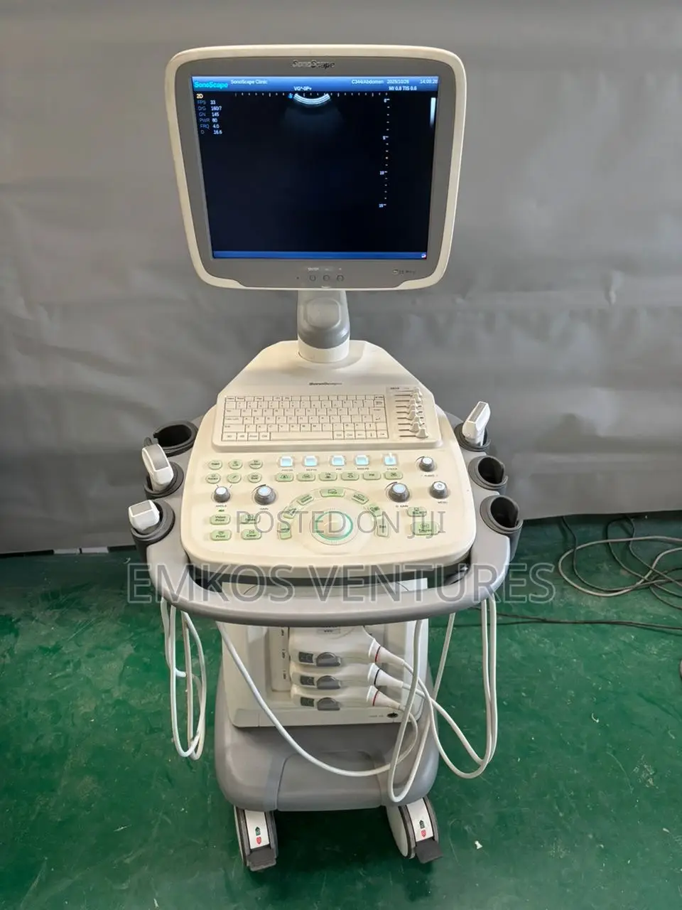 Sonoscape Ultrasound S11 Pro With 3 Probes