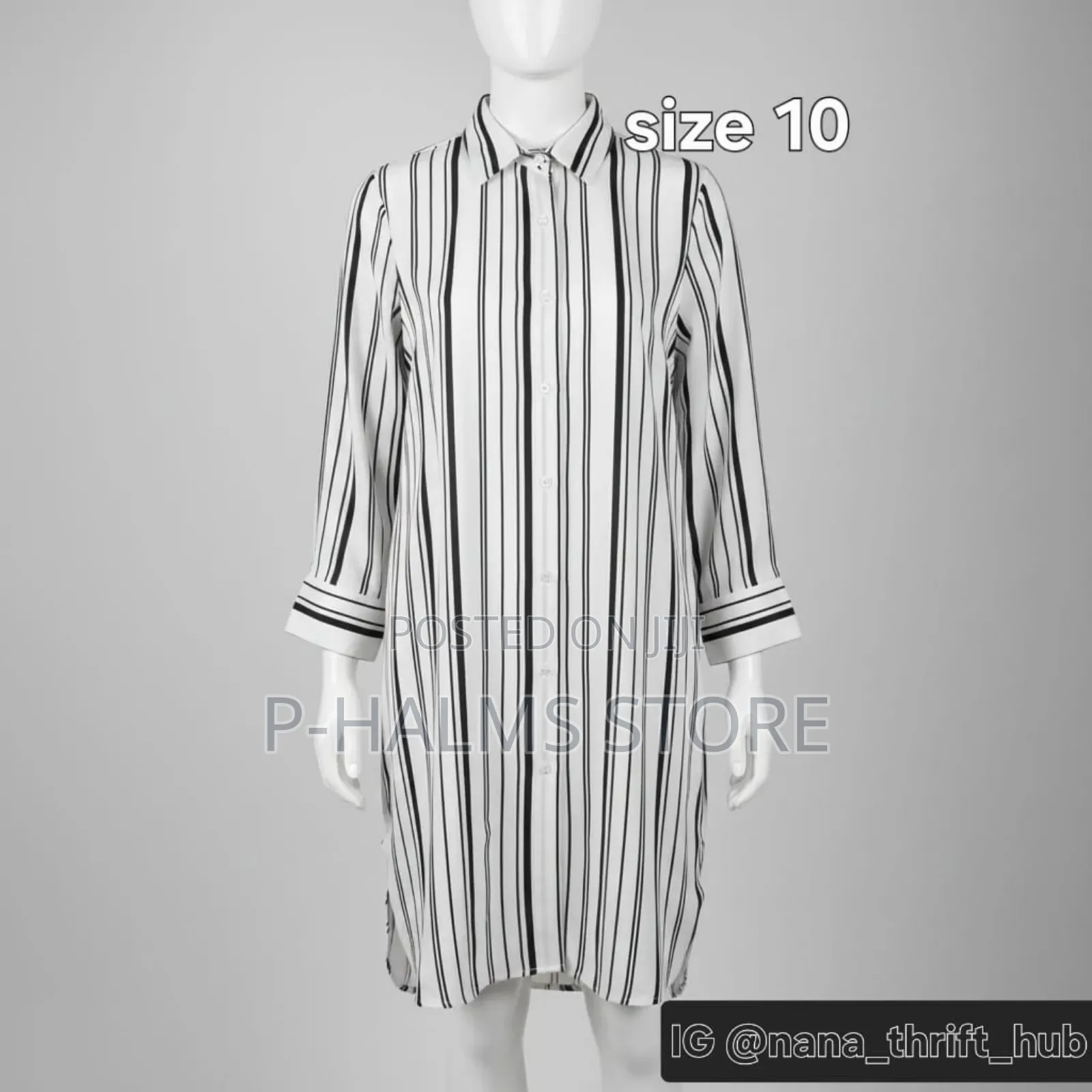 Ladies Shirt Dress