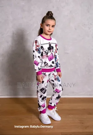 Turkey Imported Premium Jogger Set for Girls