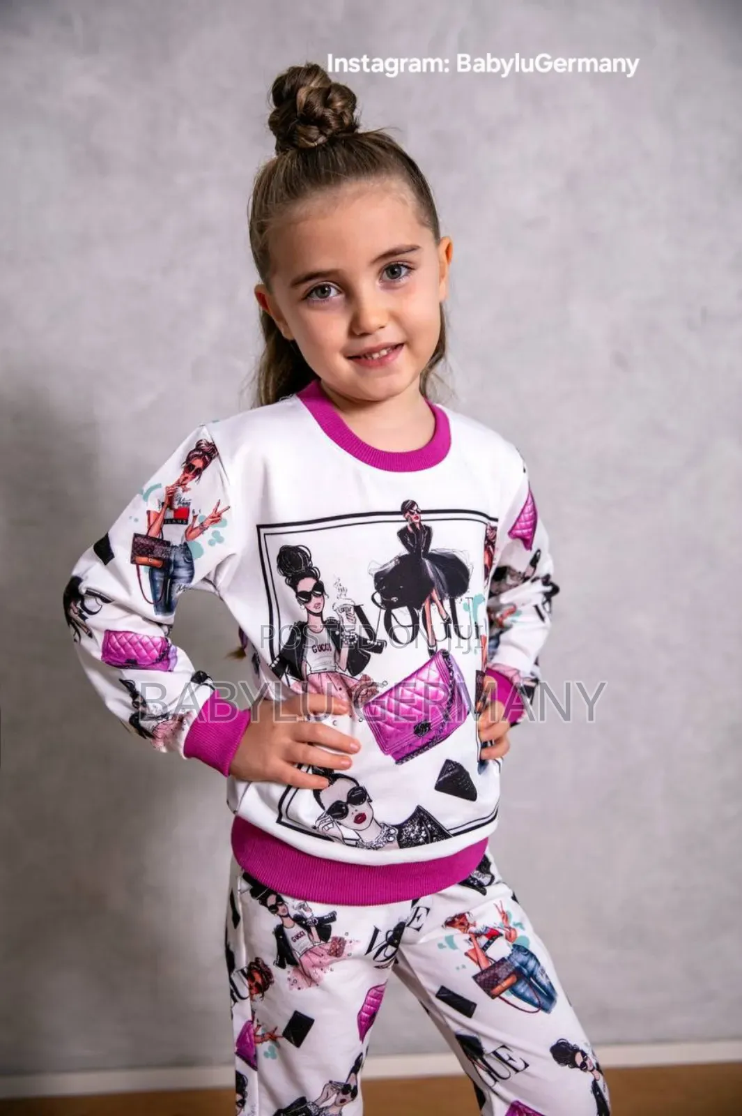 Turkey Imported Premium Jogger Set for Girls