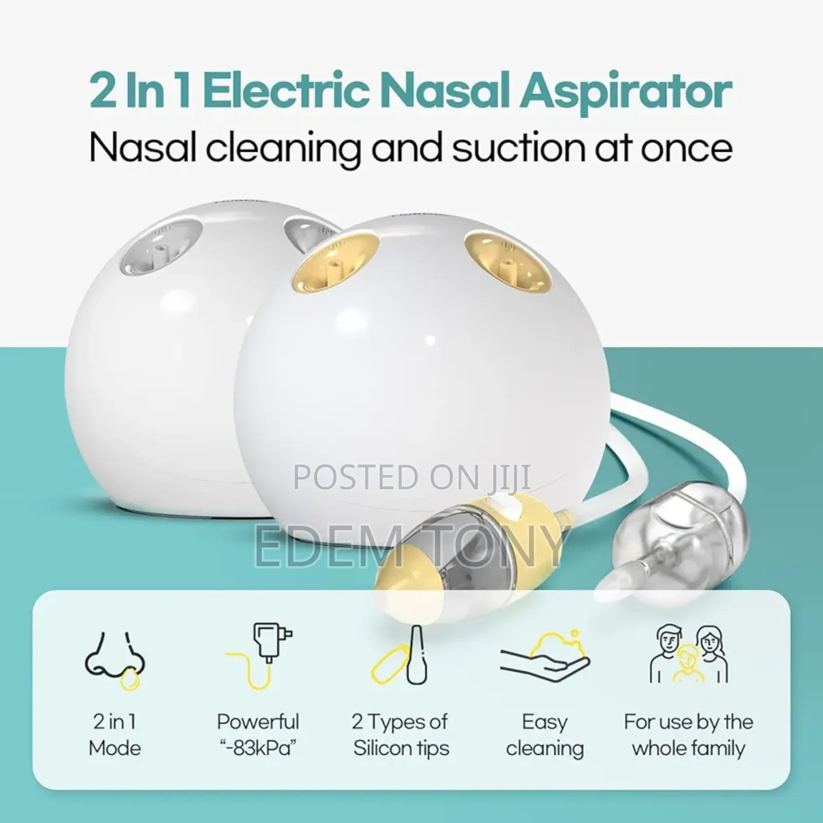 Hubdic Hna-1000 Electric Nasal Aspirator