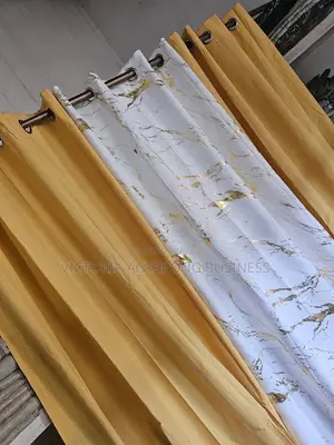 Beautiful Orange Curtains Available