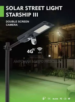 Solar Street Light With Camera