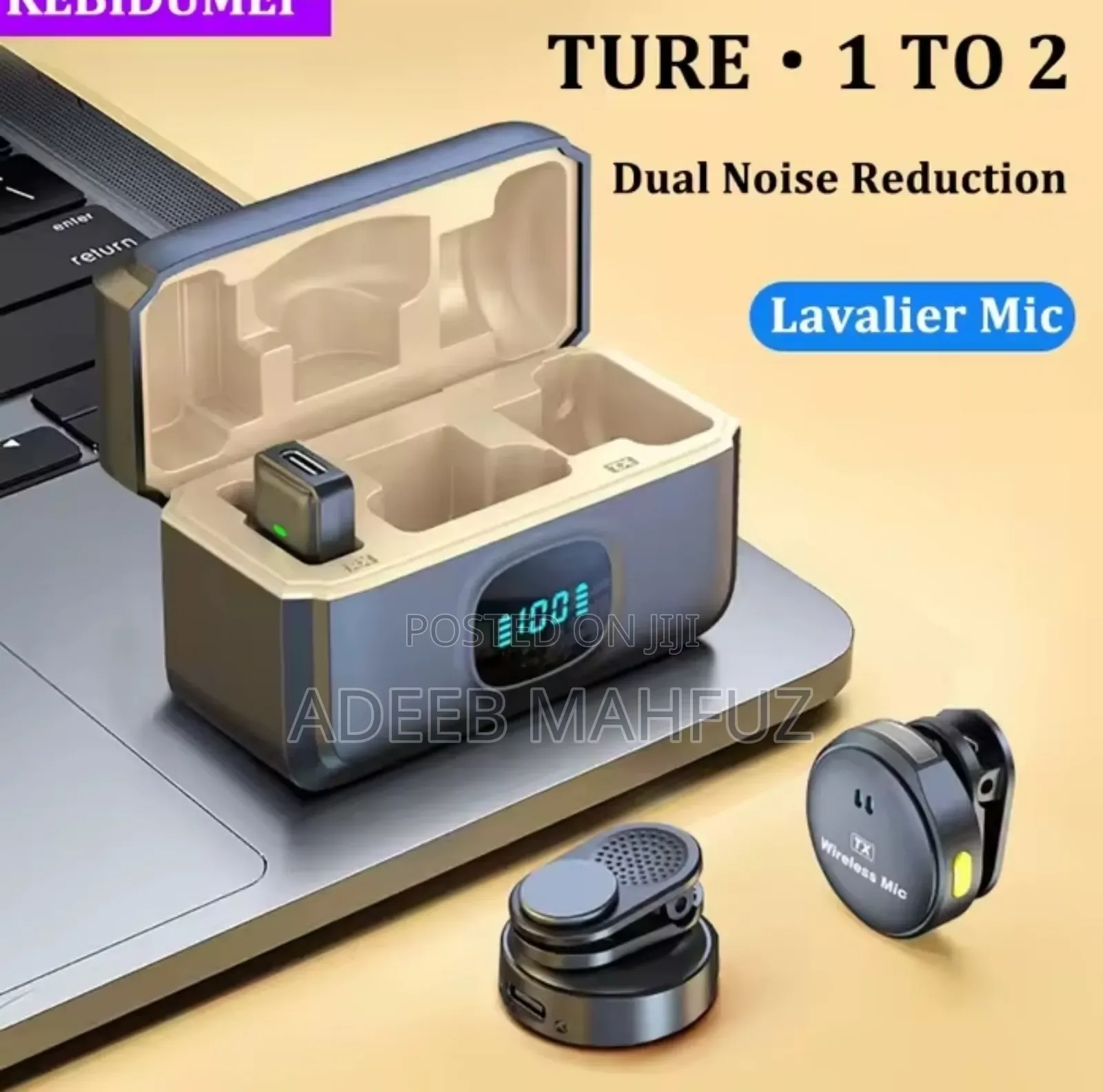 Wireless Mic With Digital Display