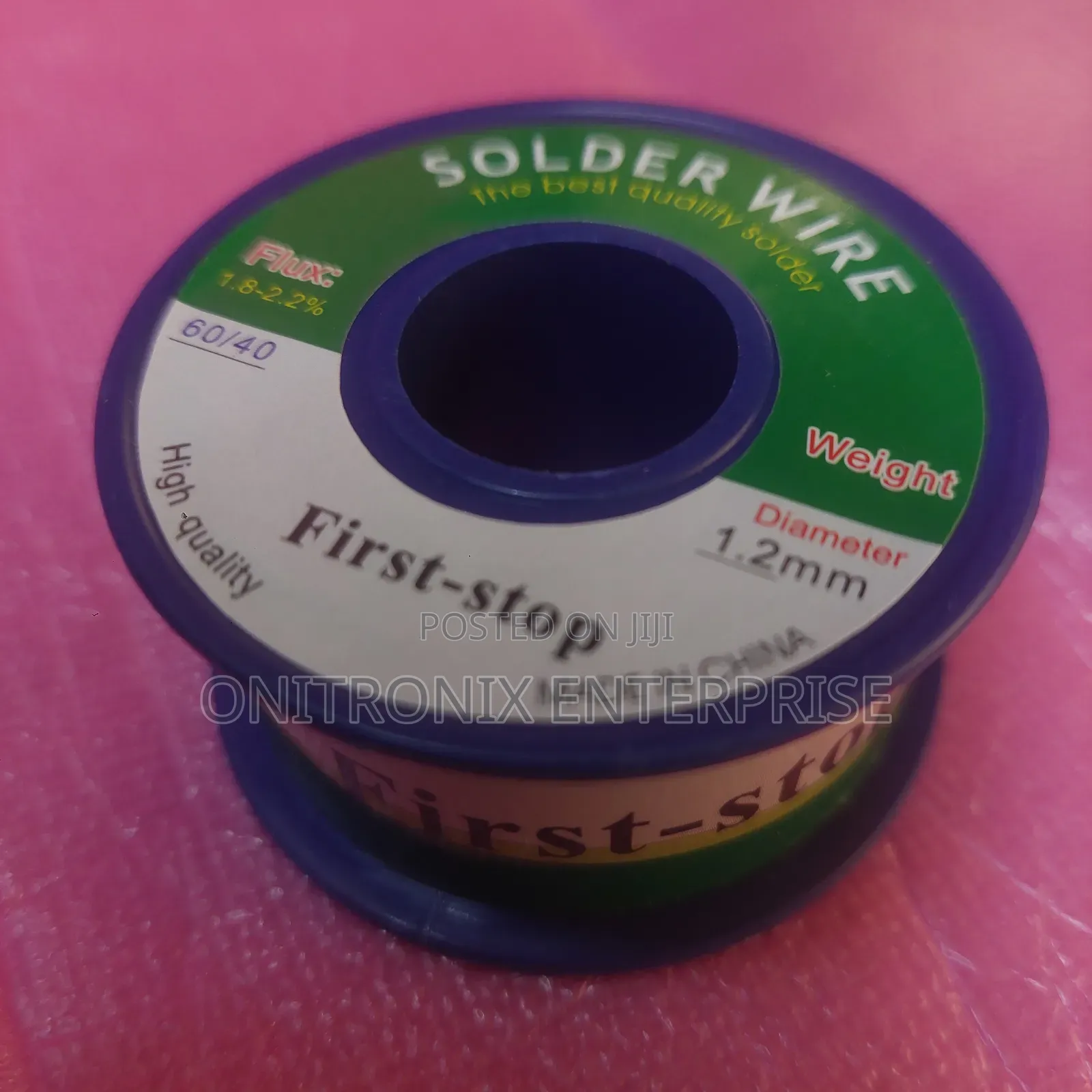 First-Stop Solder Lead Wire (Flux Core)