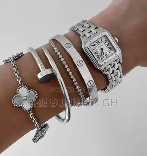 Cartier Watch and Bangle