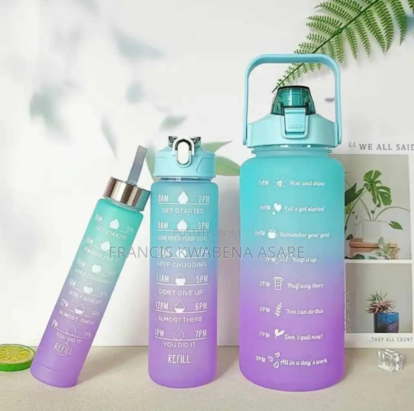 3 in 1 Water Bottle