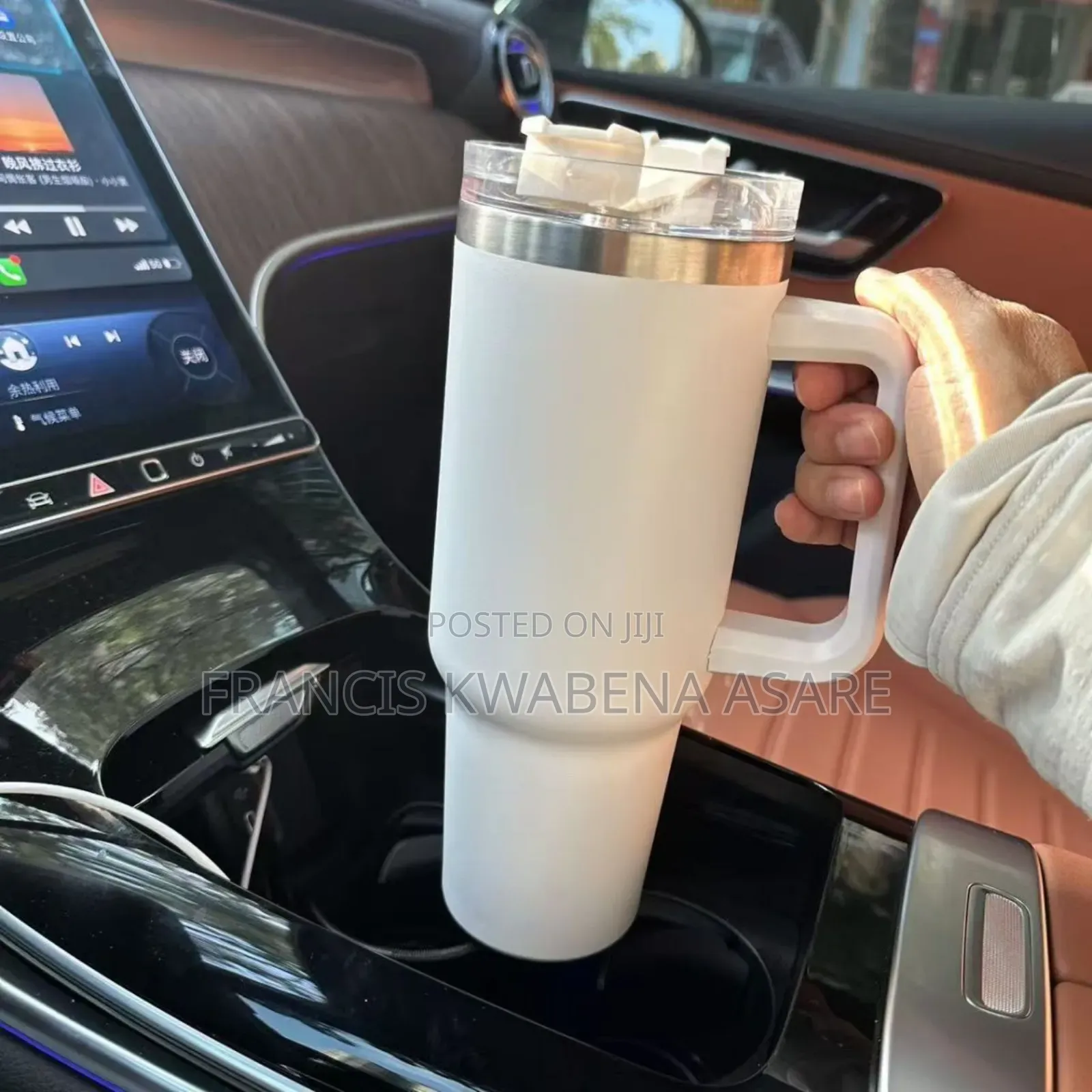 Tumbler Available in Cream and Peach Only