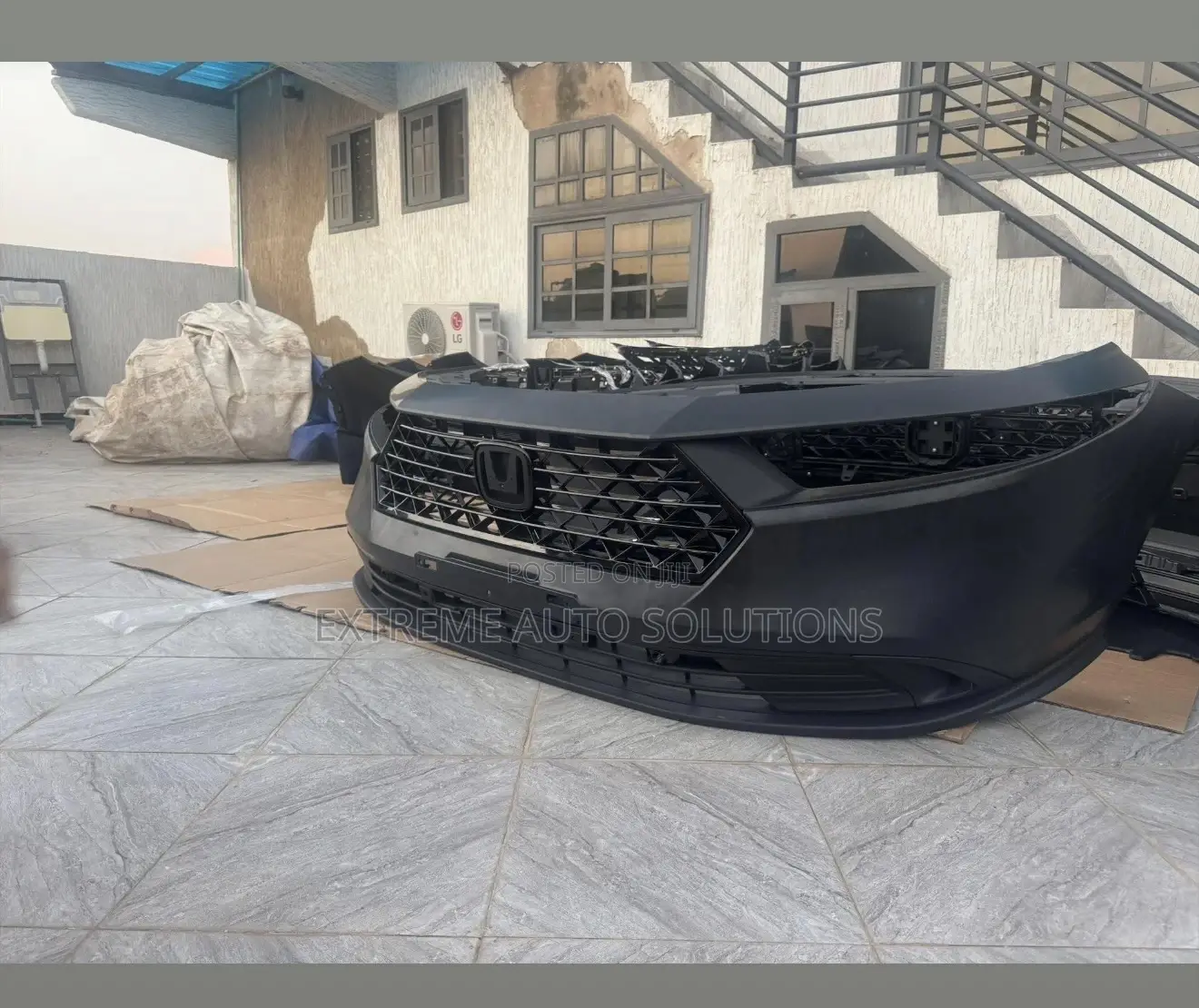 2023 Honda Accord Hybrid Sport 2.0l Oem Complete Front Bumper