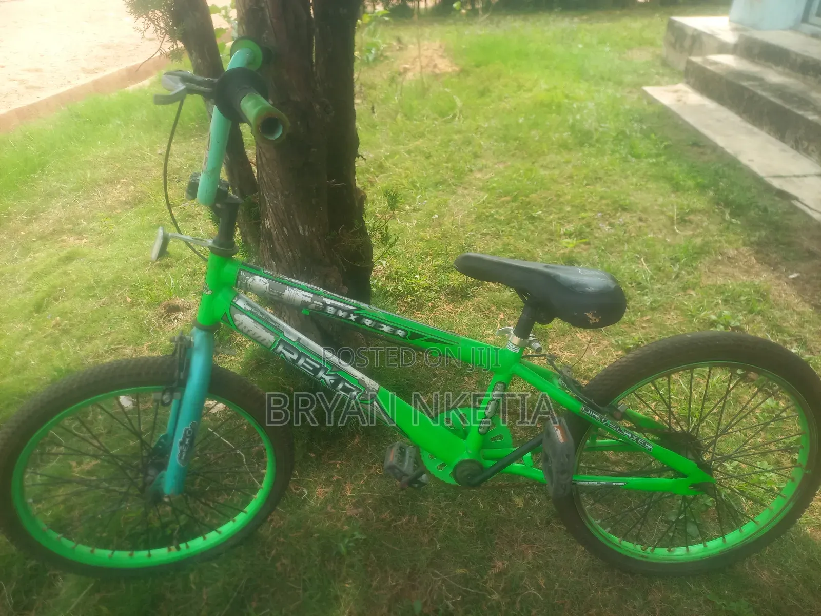 Used Green BMX Bicycle