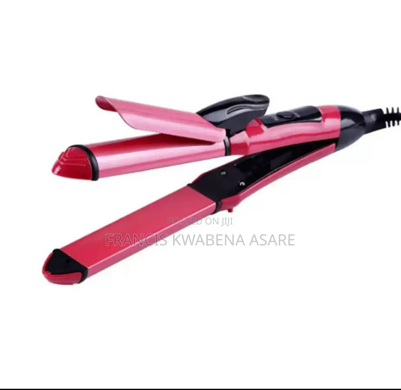 2 in 1 Beauty Set (Curler + Straightner)