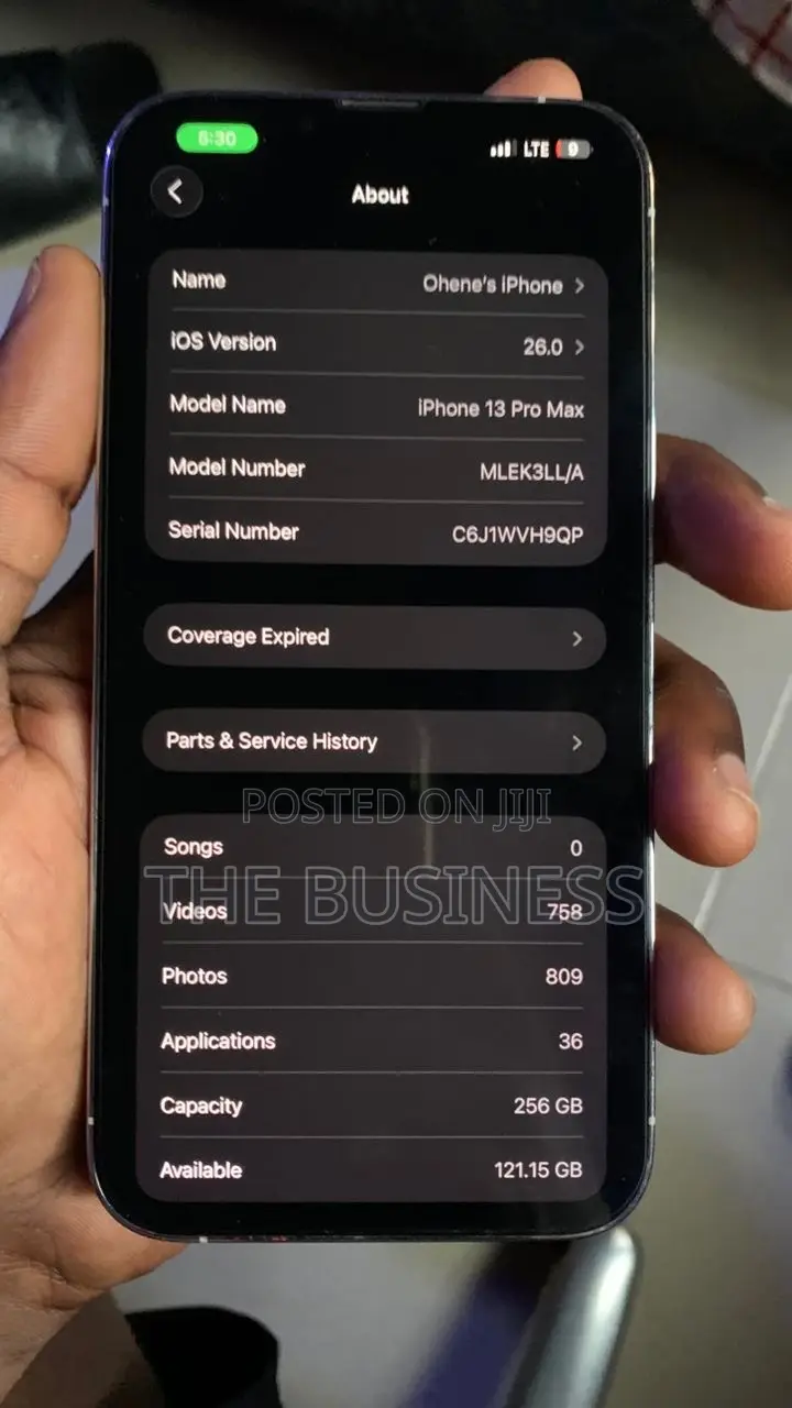 Apple iPhone 13 Pro Max 256 GB Gray