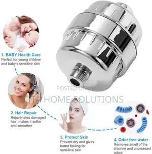 Universal Shower Water Filter - Removes Dirt, Rust and Impurities