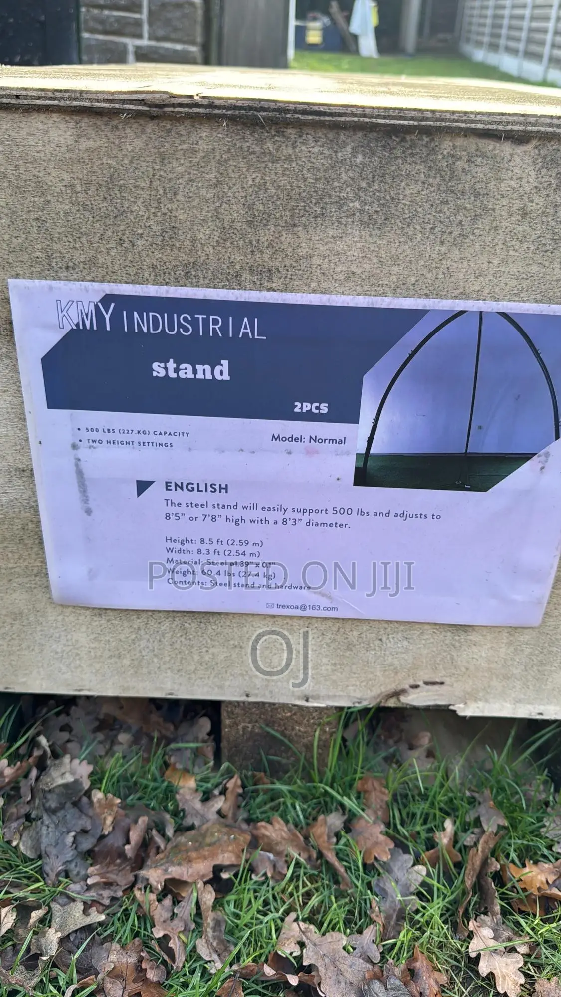 Heavy-Duty Steel Hammock / Tent Stand – Supports Up to 300kg