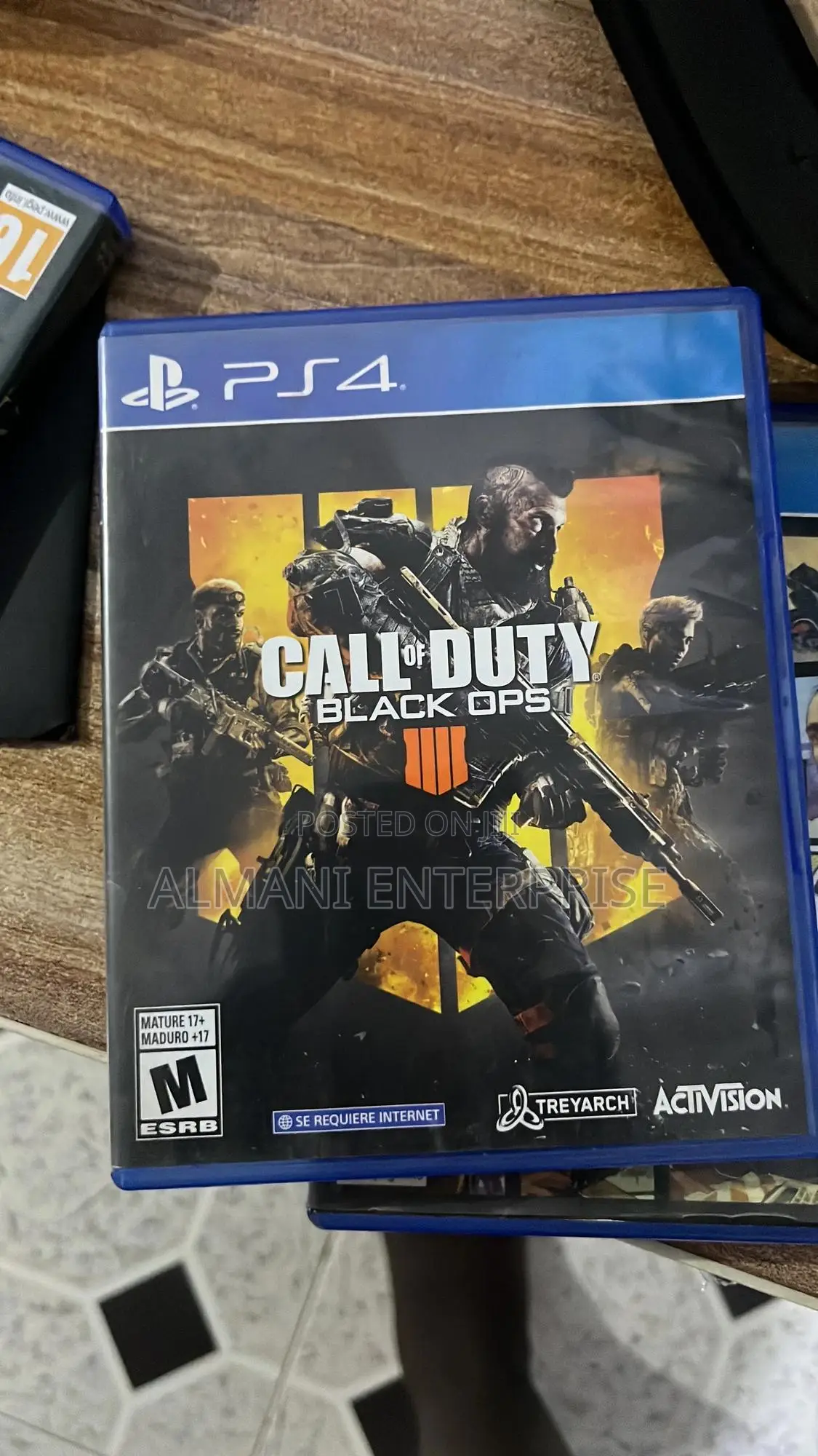 Ps4 CDS With Different Game Titles ( PLS Read the Description)