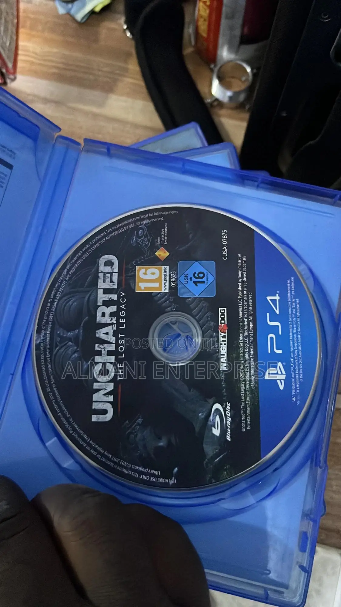 Ps4 CDS With Different Game Titles ( PLS Read the Description)