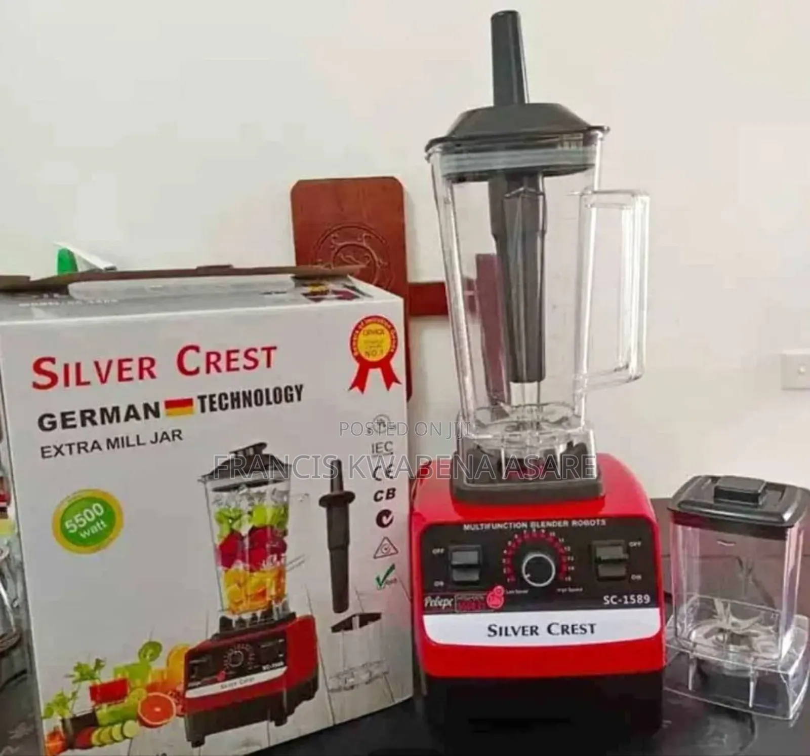 Silver Crest Blender