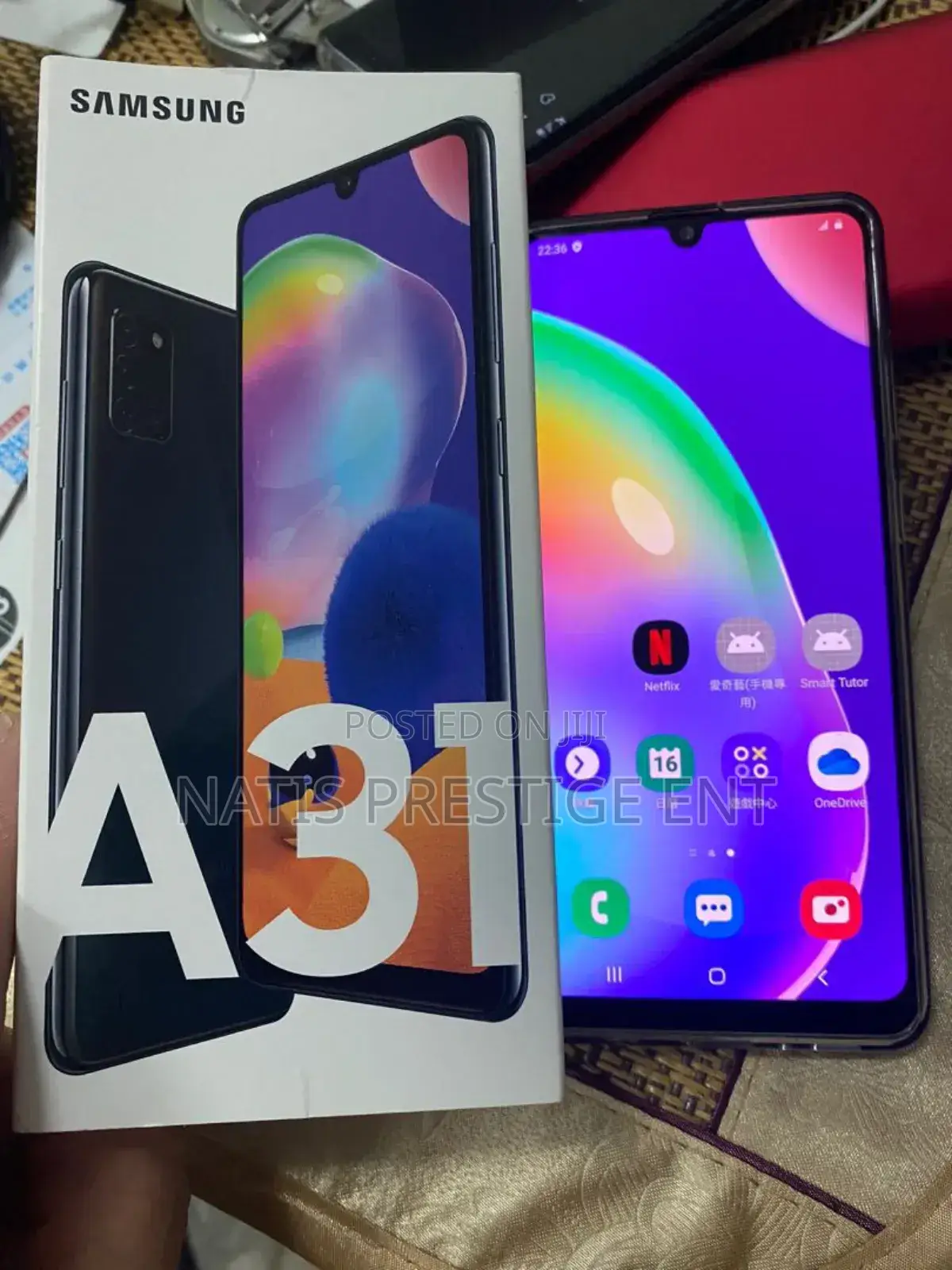 New Samsung Galaxy A31 128 GB Black
