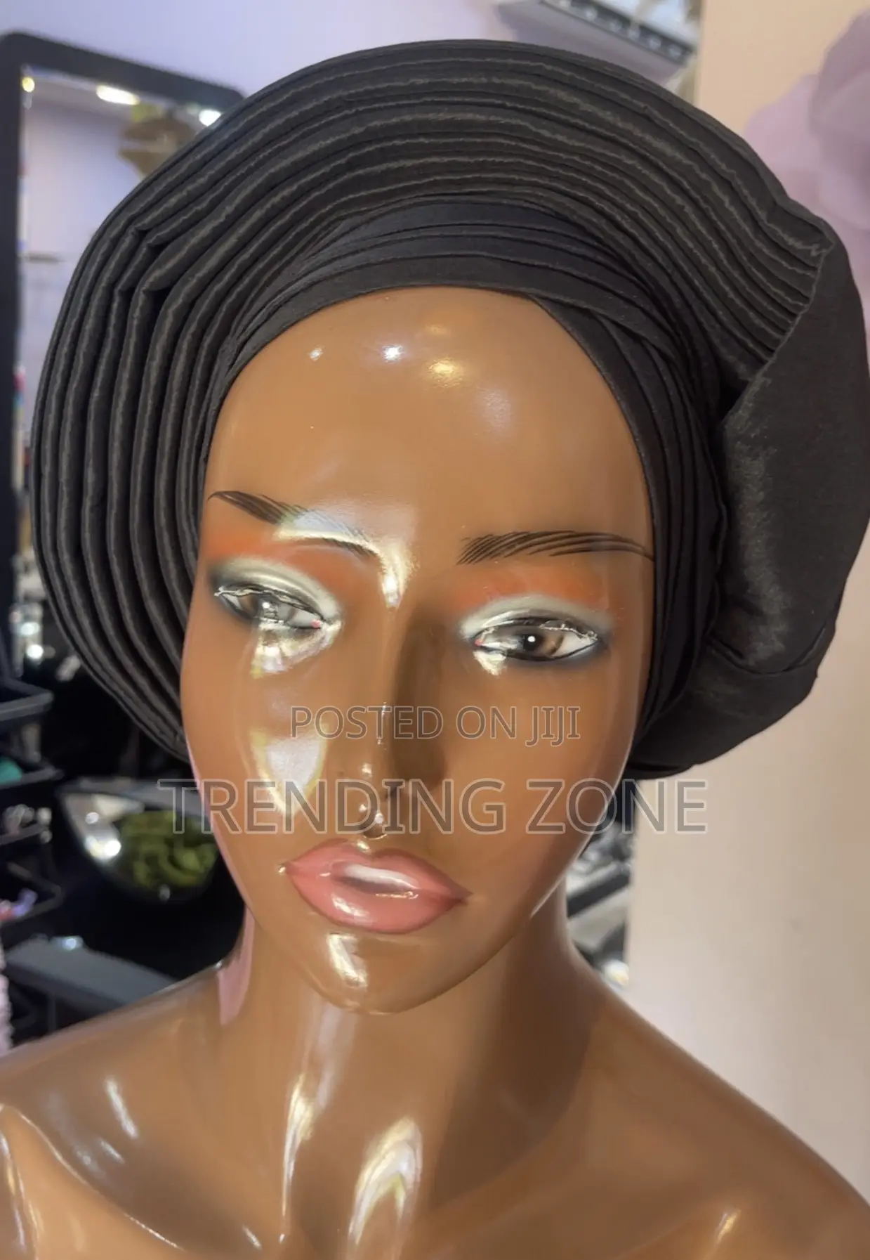 Already-made Wrapped Auto Gele