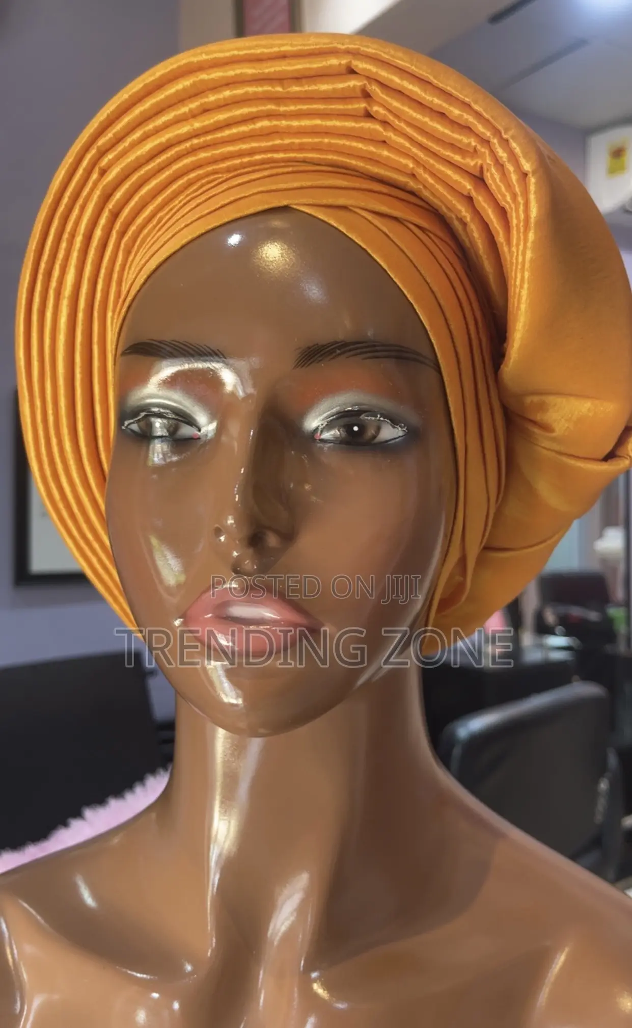 Already-made Wrapped Auto Gele