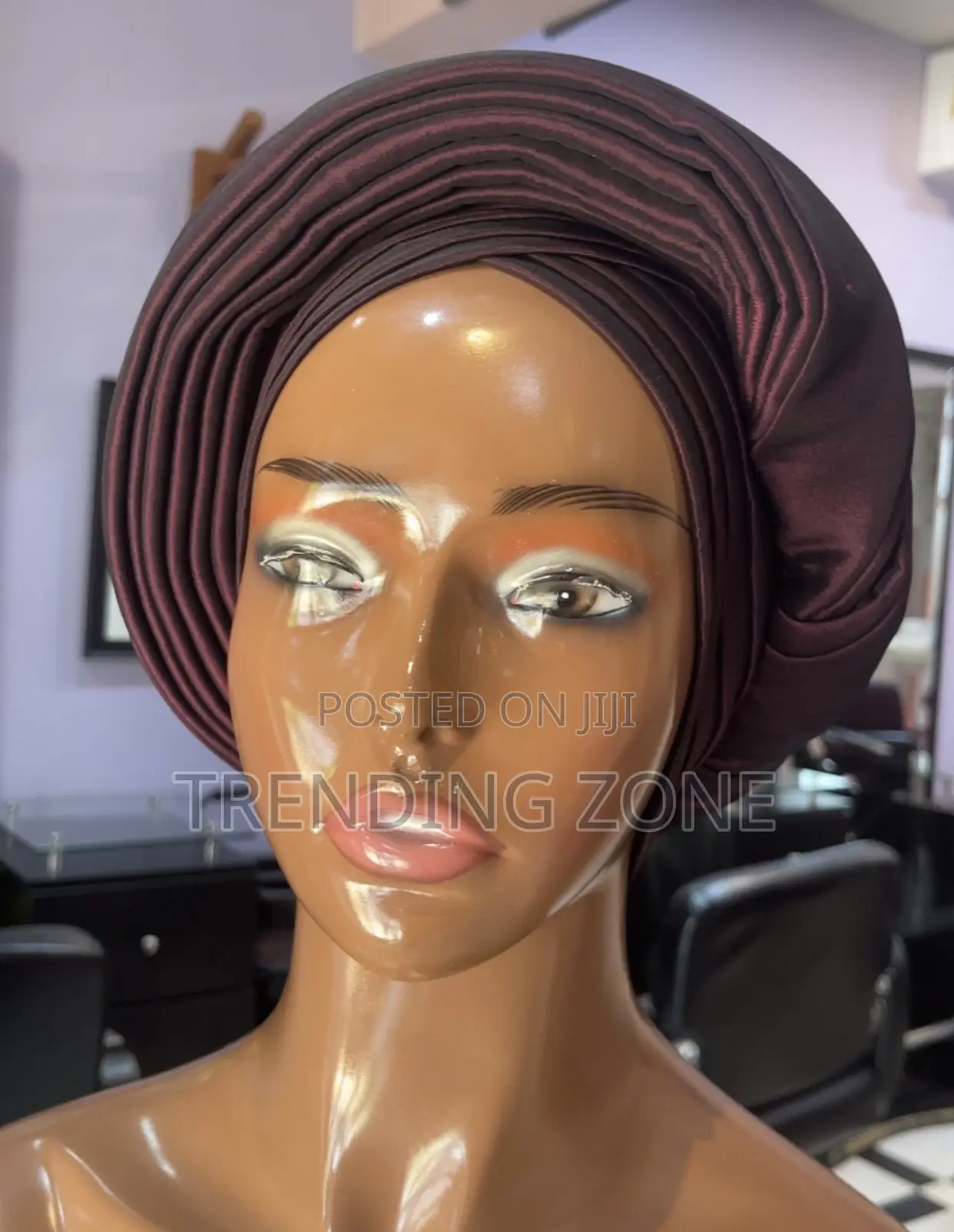Already-made Wrapped Auto Gele