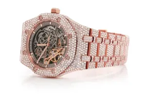 Iced Audemars Piguet Skeleton