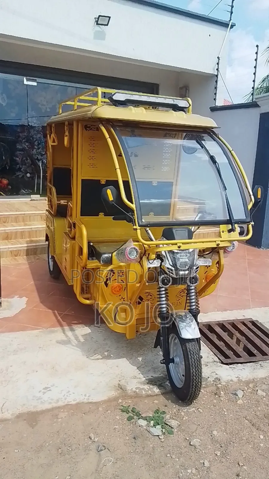 New Tricycle 2025 Yellow