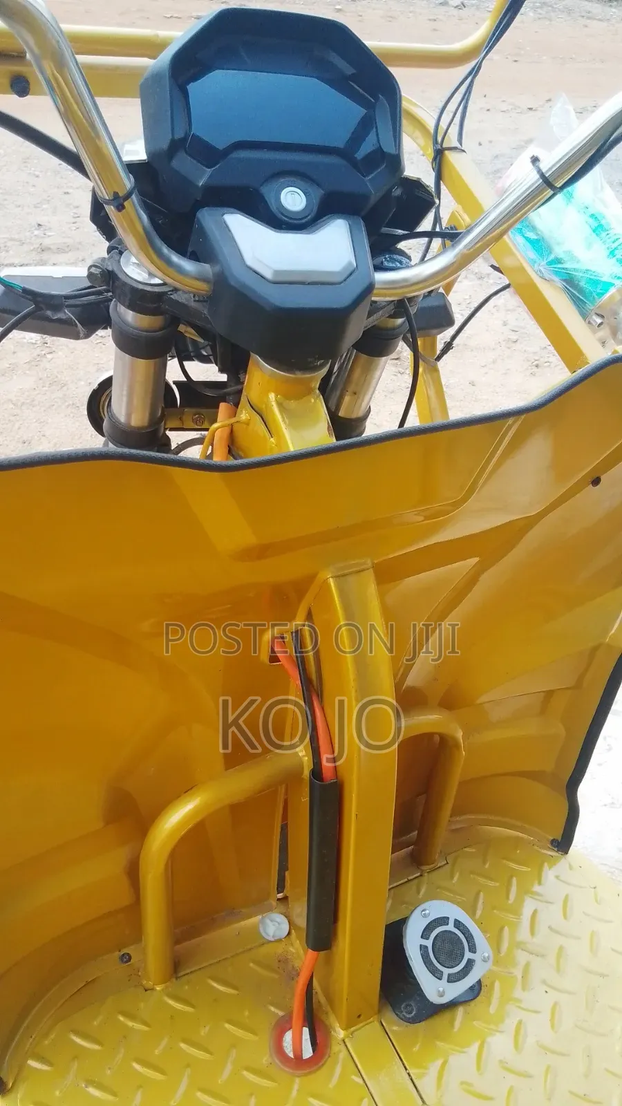 New Tricycle 2025 Yellow