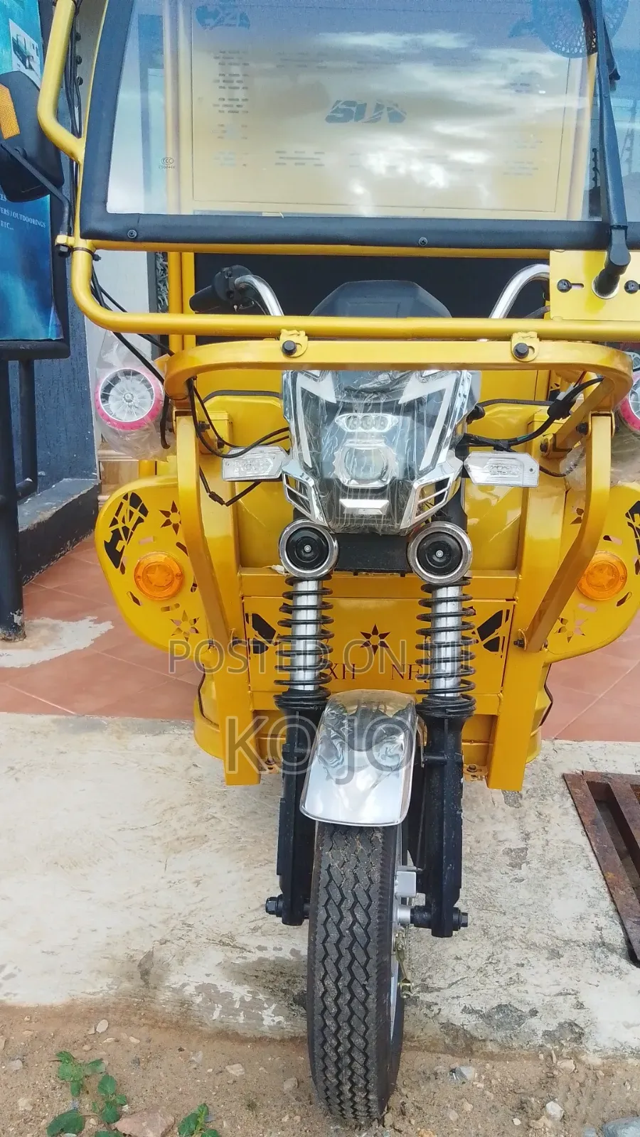 New Tricycle 2025 Yellow