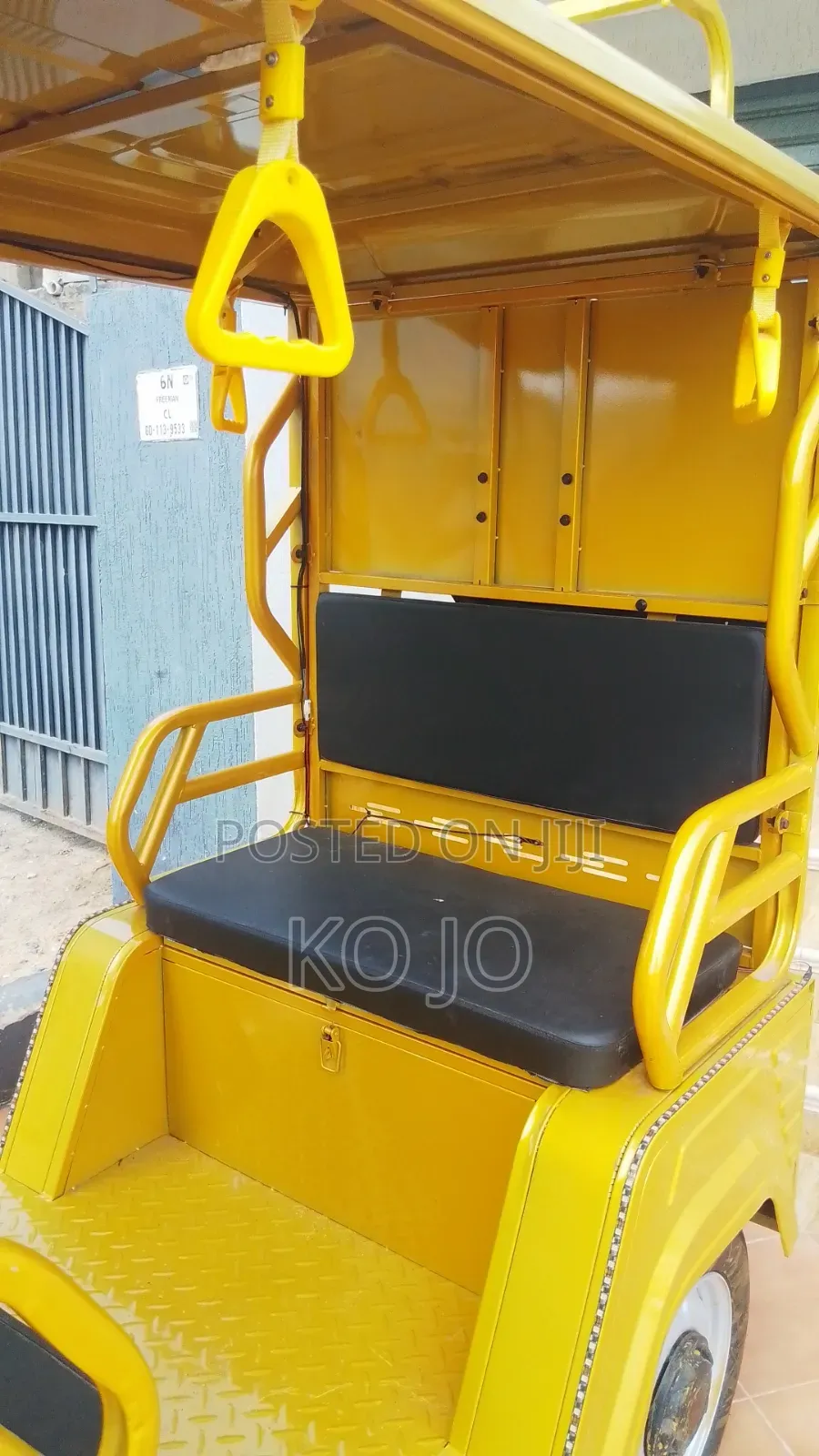 New Tricycle 2025 Yellow
