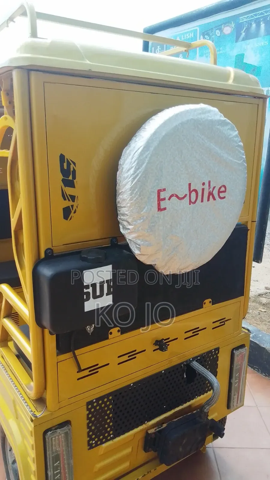 New Tricycle 2025 Yellow