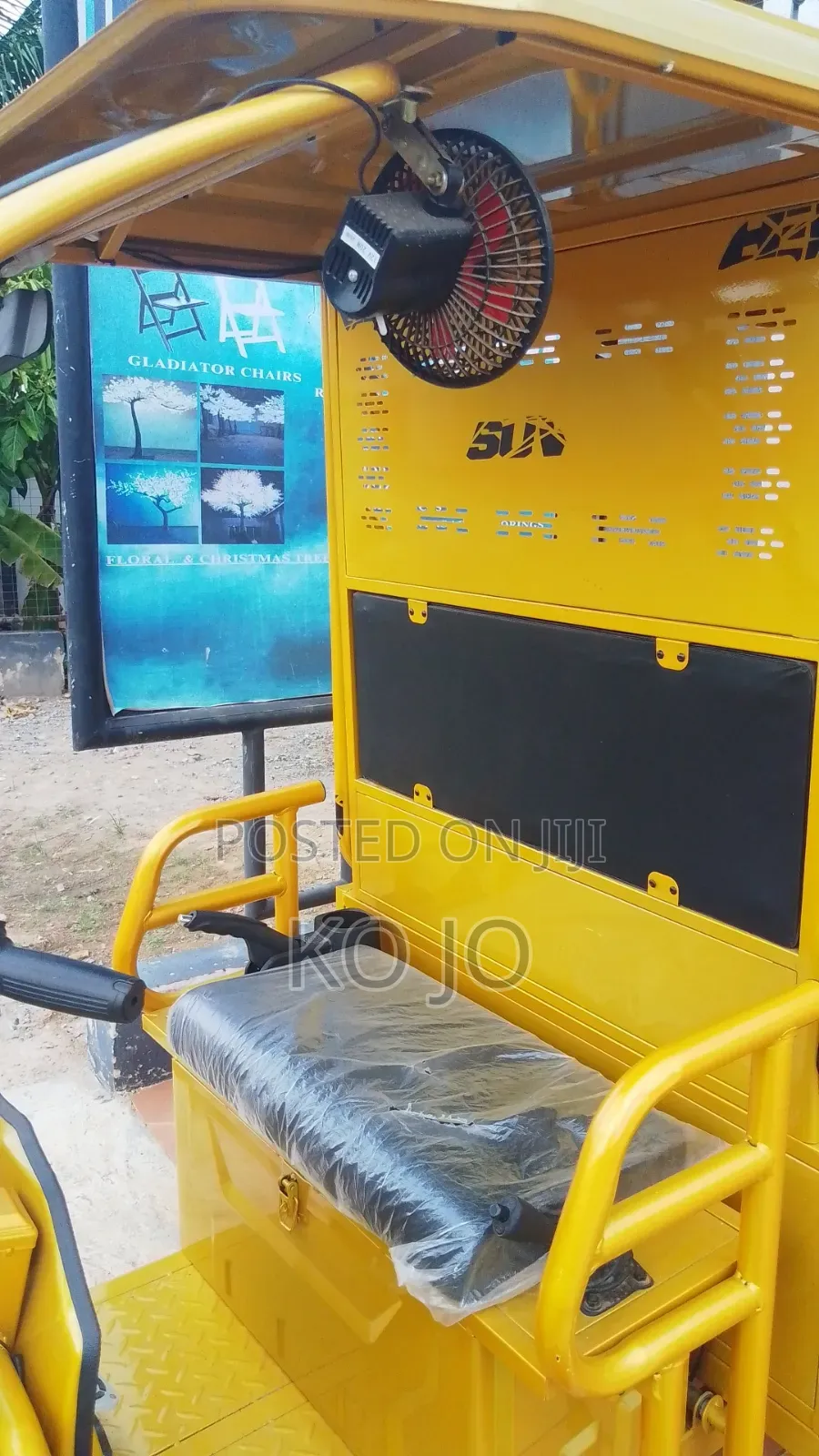 New Tricycle 2025 Yellow
