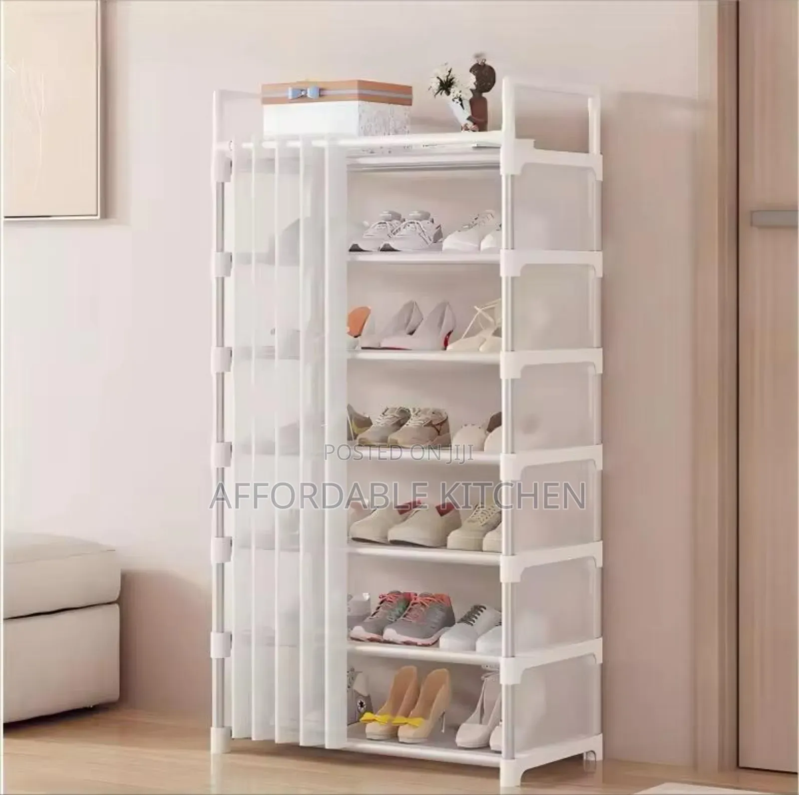 7 Steps Shoe Rack