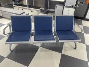 Three-Seater Airport or Public Area Waiting Bench