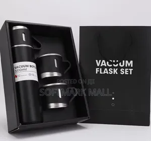 Thermal Flask With 2 Cups