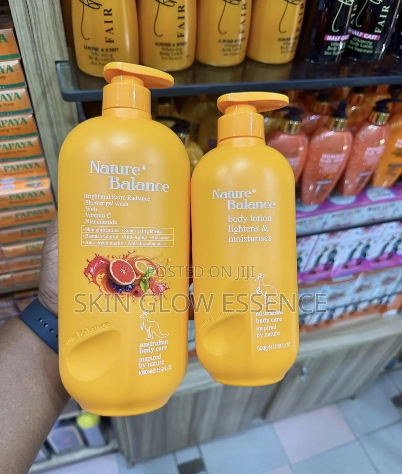 Nature Balance Body Lotion and Shower Gel